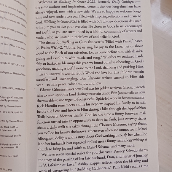 Walking in Grace Devotional Book - Picture 3 of 5